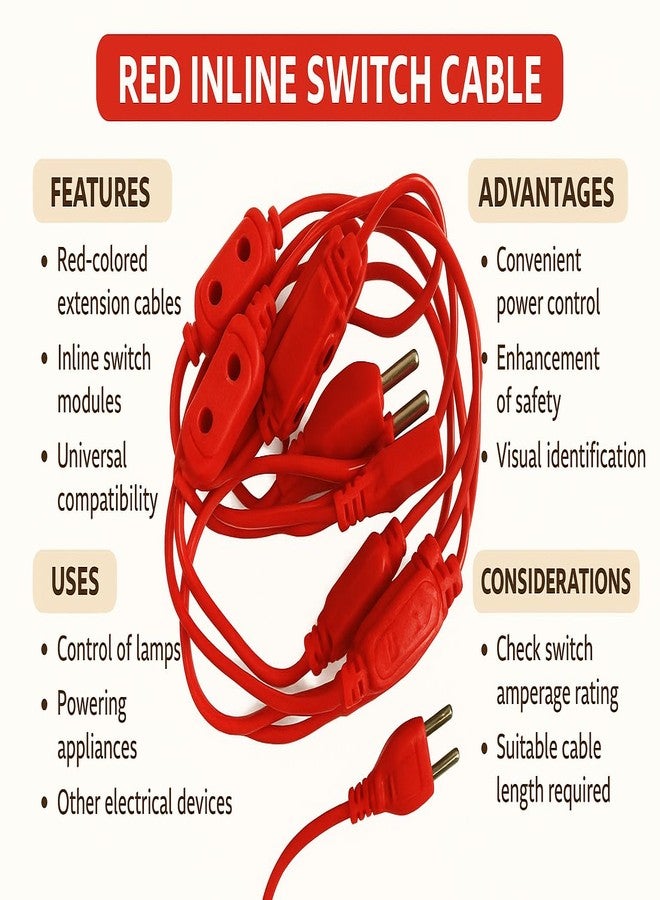 SEER LED Rice Light Jointer Extension Cord, 10+1 Female Socket Connector, Red, Festival Decoration Wire, 1 Piece - Image 3